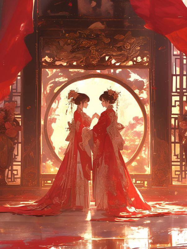 她却绾发为他人